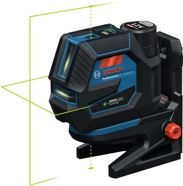 Bosch Linjelaser GCL 12v-50-22 CG/AA Grønn
