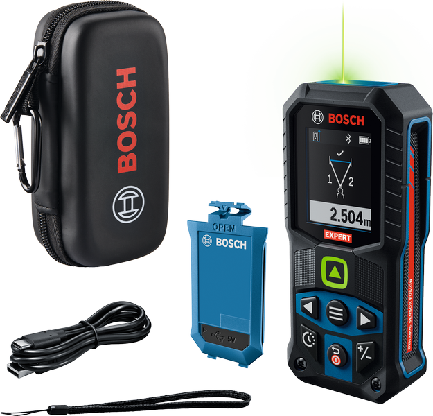 Bosch Avstandsmåler EXLM 100-39CG Grønn EXPERT