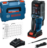 Bosch Detektor D-tect 18V-200-17C 1x2.0 Ah Batteri Og Lader I L-Boxx