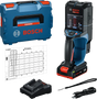 Bosch Detektor D-tect 18V-200-17C 1x2.0 Ah Batteri Og Lader I L-Boxx