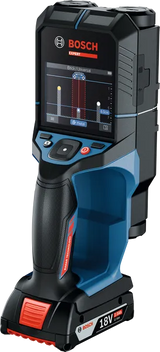 Bosch Detektor D-tect 18V-200-17C 1x2.0 Ah Batteri Og Lader I L-Boxx