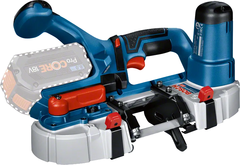 Bosch Båndsag Gcb 18V-63 Uten Batteri Og Lader L-Boxx