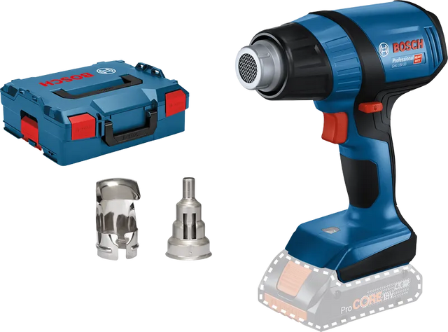 Bosch Varmluftspistol Ghg 18V-50 Uten Batteri Og Lader L-Boxx