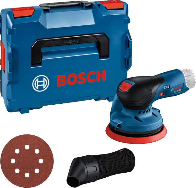 Bosch Eksentersliper Gex 12V-125 Uten Batteri Og Lader L-Boxx