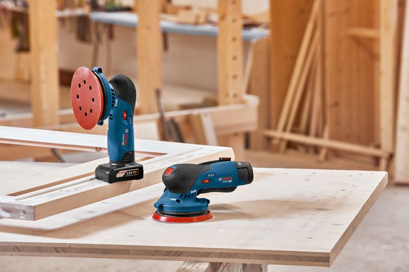 Bosch Eksentersliper GEX 12V-125 Uten Batteri Og Lader I Pappeske