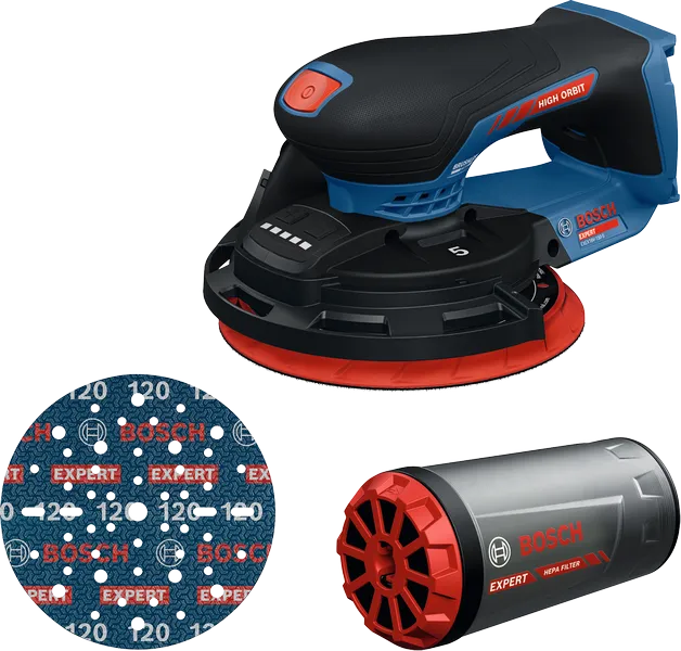 Bosch Eksentersliper EXEX 18V-150-5 EXPERT Uten Batteri Og Lader I Pappeske