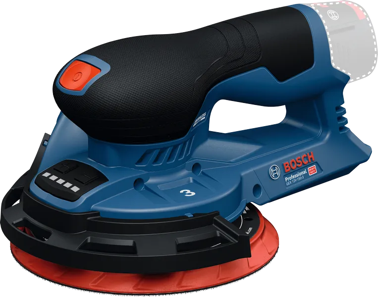 Bosch Eksentersliper GEX 12V-150-3 Uten Batteri Og Lader L-Boxx