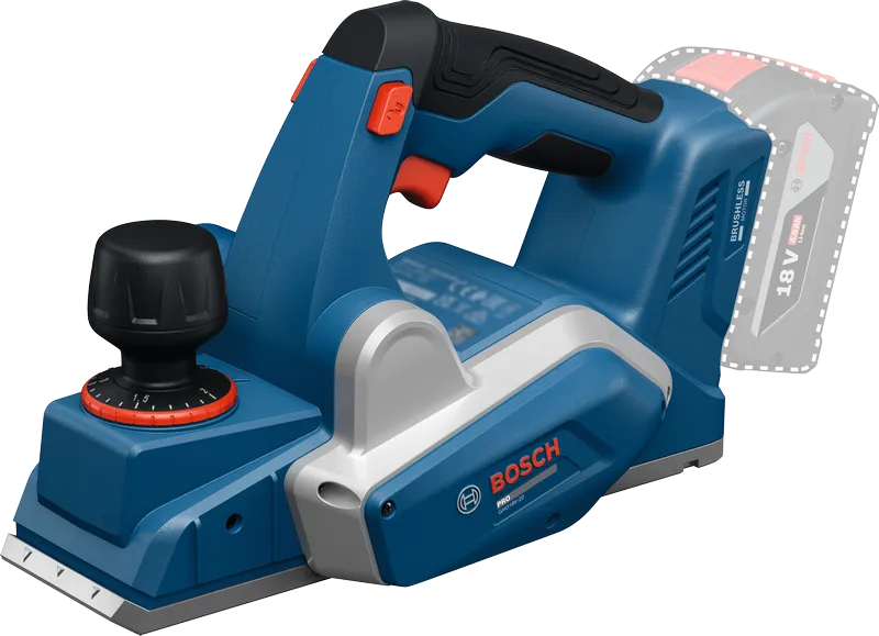 Bosch Høvel GHO 18V-20 Uten Batteri Og Lader I Pappeske