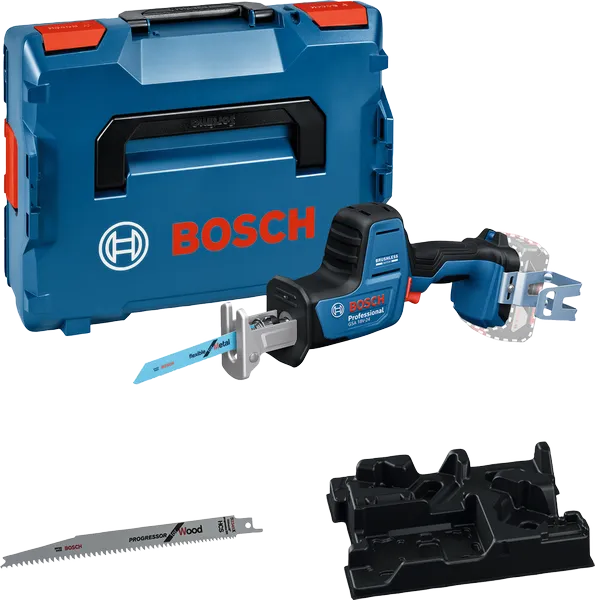 Bosch Bajonettsag GSA 18V-24 Uten Batteri Og Lader L-Boxx