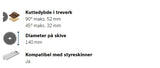 Bosch Dykksag EXKT 18V-52G EXPERT Uten Batteri Og Lader I L-Boxx