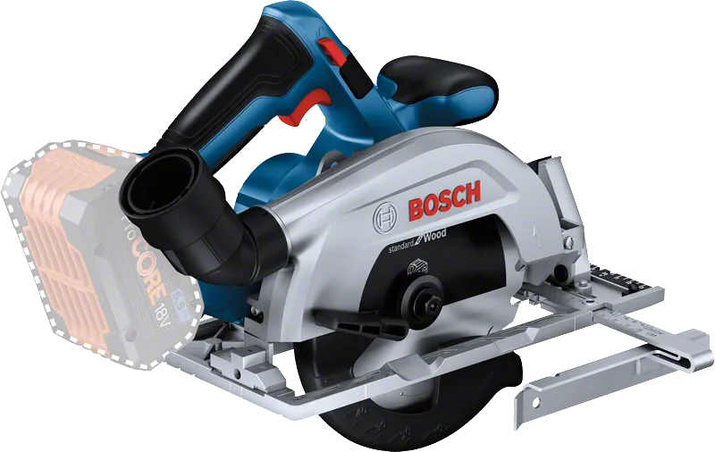 Bosch Sirkelsag GKS 18V-57-2 Uten Batteri Og Lader I L-Boxx