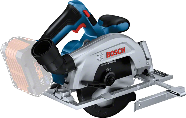 Bosch Sirkelsag GKS 18V-57-2 Uten Batteri Og Lader I L-Boxx