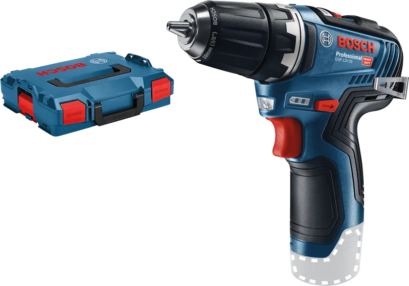 Bosch Drill Gsr 12V-35 Uten Batteri Og Lader L-Boxx