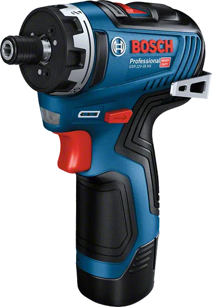Bosch Drill GSR 12V-35 HX Med 2x3.0 Ah Batterier Og Lader I Pappeske
