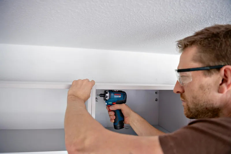 Bosch Drill GSR 12V-35 HX Med 2x3.0 Ah Batterier Og Lader I Pappeske