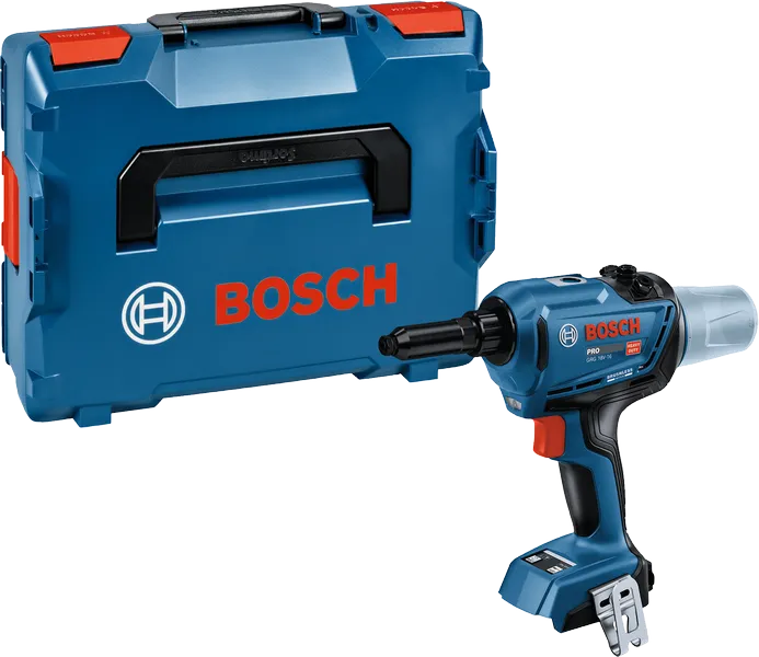 Bosch Popnaglepistol GRG 18V-16 Uten Batteri Og Lader I L-Boxx