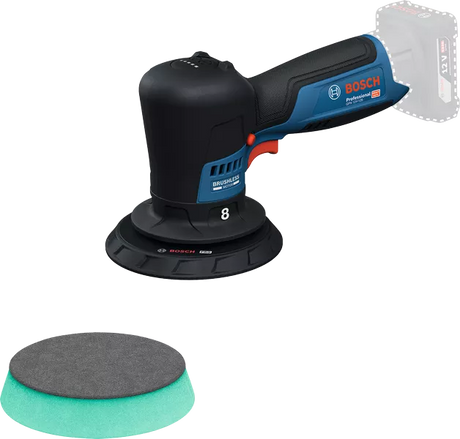 Bosch Poleringsmaskin GPX 12V-125 Solo