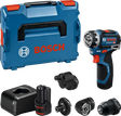 Bosch Drill GSR 12V-32 FC 4xGFA 2x2.0 Ah Batterier Og Lader I L-Boxx