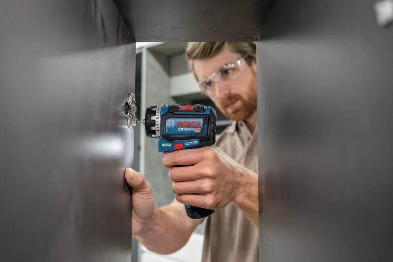 Bosch Drill GSR 12V-32 FC 4xGFA 2x2.0 Ah Batterier Og Lader I L-Boxx