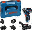 Bosch Drill GSR 12V-32 FC 5xGFA 2x2.0 Ah Batterier Og Lader I L-Boxx