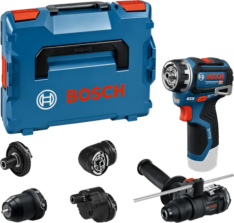 Bosch Drill GSR 12V-32 FC 5xGFA 2x2.0 Ah Batterier Og Lader I L-Boxx