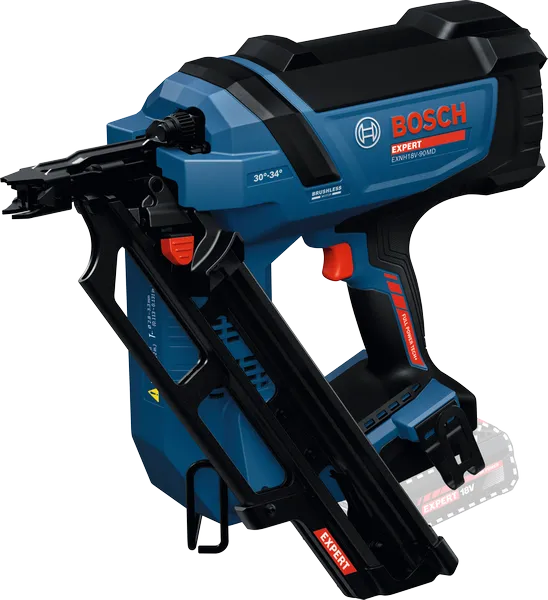 Bosch Spikerpistol EXNH 18V-90MD XL-Boxx Uten Batteri Og Lader