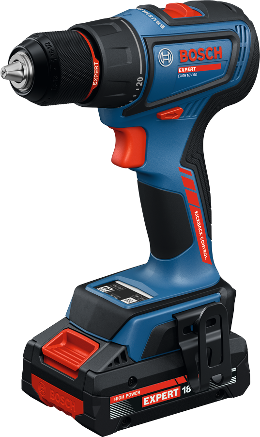 Bosch Drill EXSR 18V-90 EXPERT Uten Batteri Og Lader I Pappeske
