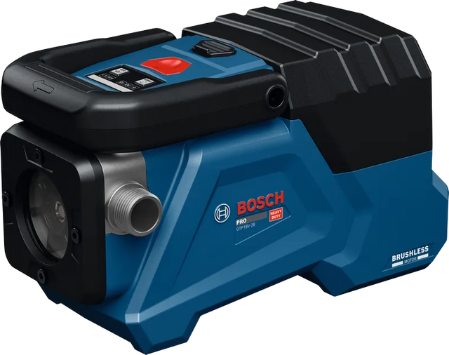Bosch Vannpumpe GTP 18V-28 Uten Batteri Og Lader I Pappeske