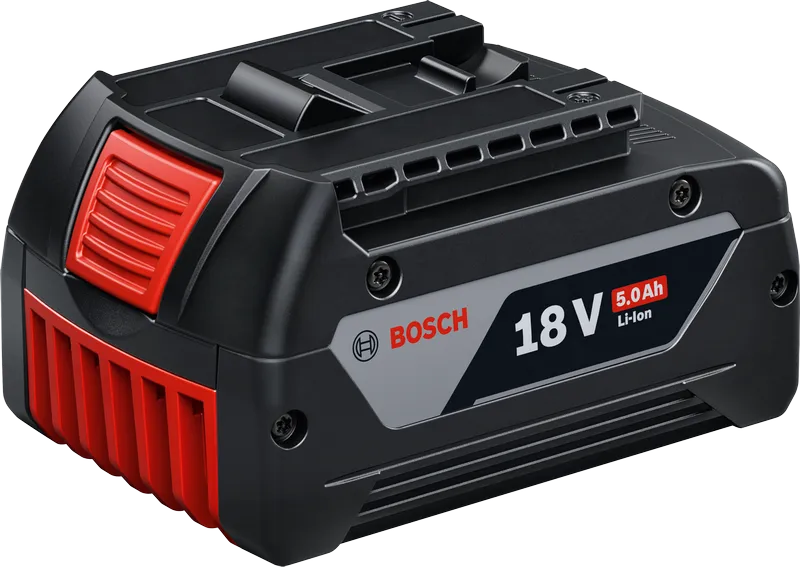 Bosch Maskinsett 5 Deler 2x5.0 Ah Batterier Og Lader I Veske