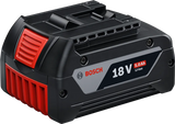 Bosch Maskinsett 5 Deler 2x5.0 Ah Batterier Og Lader I Veske