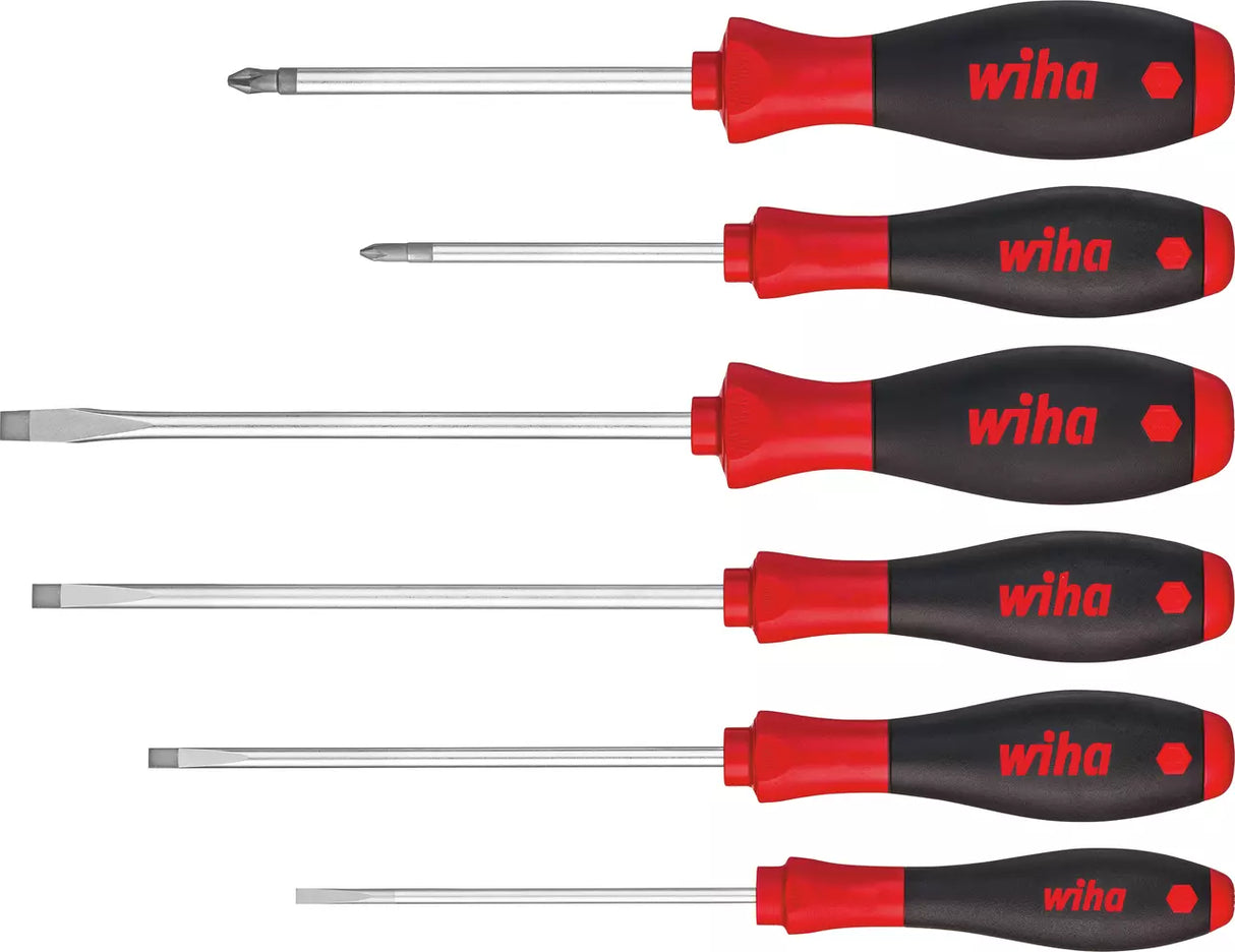 Wiha Skrutrekker 302 Softfinish Hk6So Spor/Ph 6 Deler
