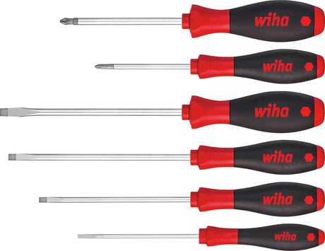 Wiha Skrutrekker 302 Softfinish Hk6So Spor/Ph 6 Deler
