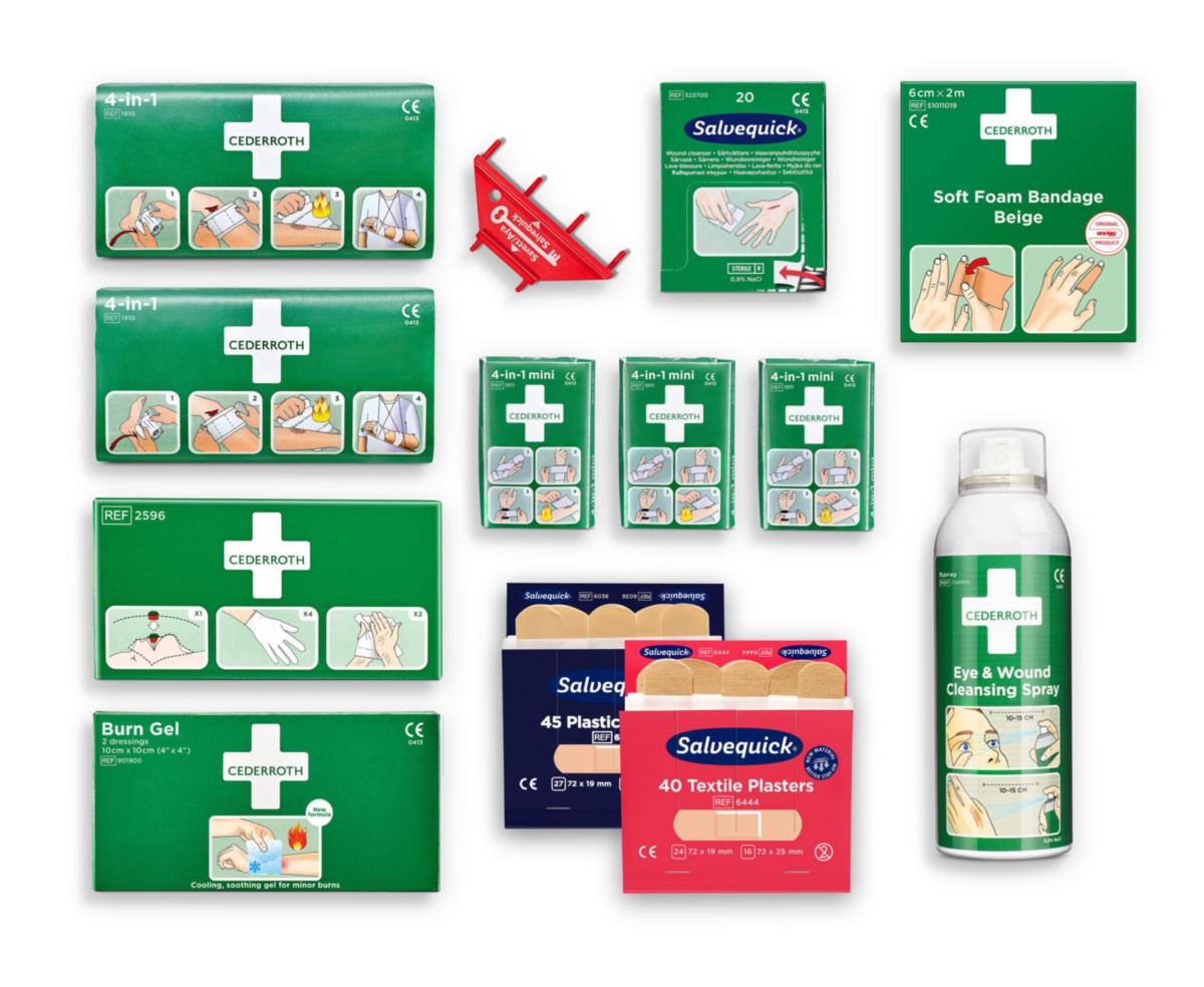 Cederroth Refill Førstehjelpsstasjon 5101