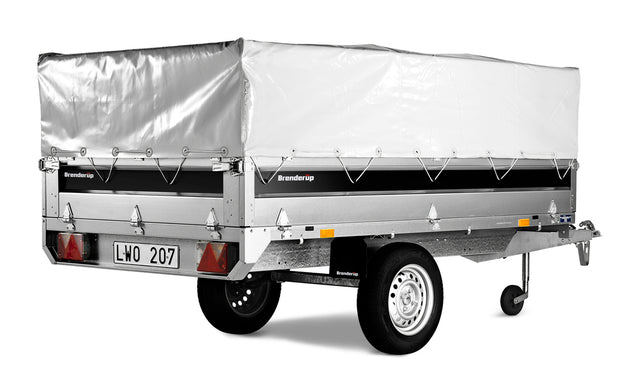 Brenderup Nettside Presenning 50 Cm 1740x3140x500mm Grå For 4310