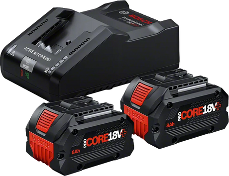 Bosch Batterisett 2Xpc18V-Plus 8Ah Gal 18V-160