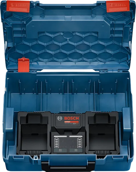 Bosch Hurtiglader Dobbel Exal 18v-2-320 L-Boxx