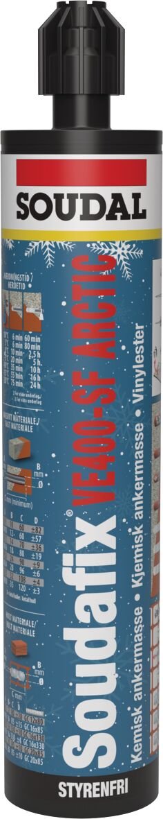 Soudal Soudal - Soudafix VE400-SF Artic  280ml Ankermasse