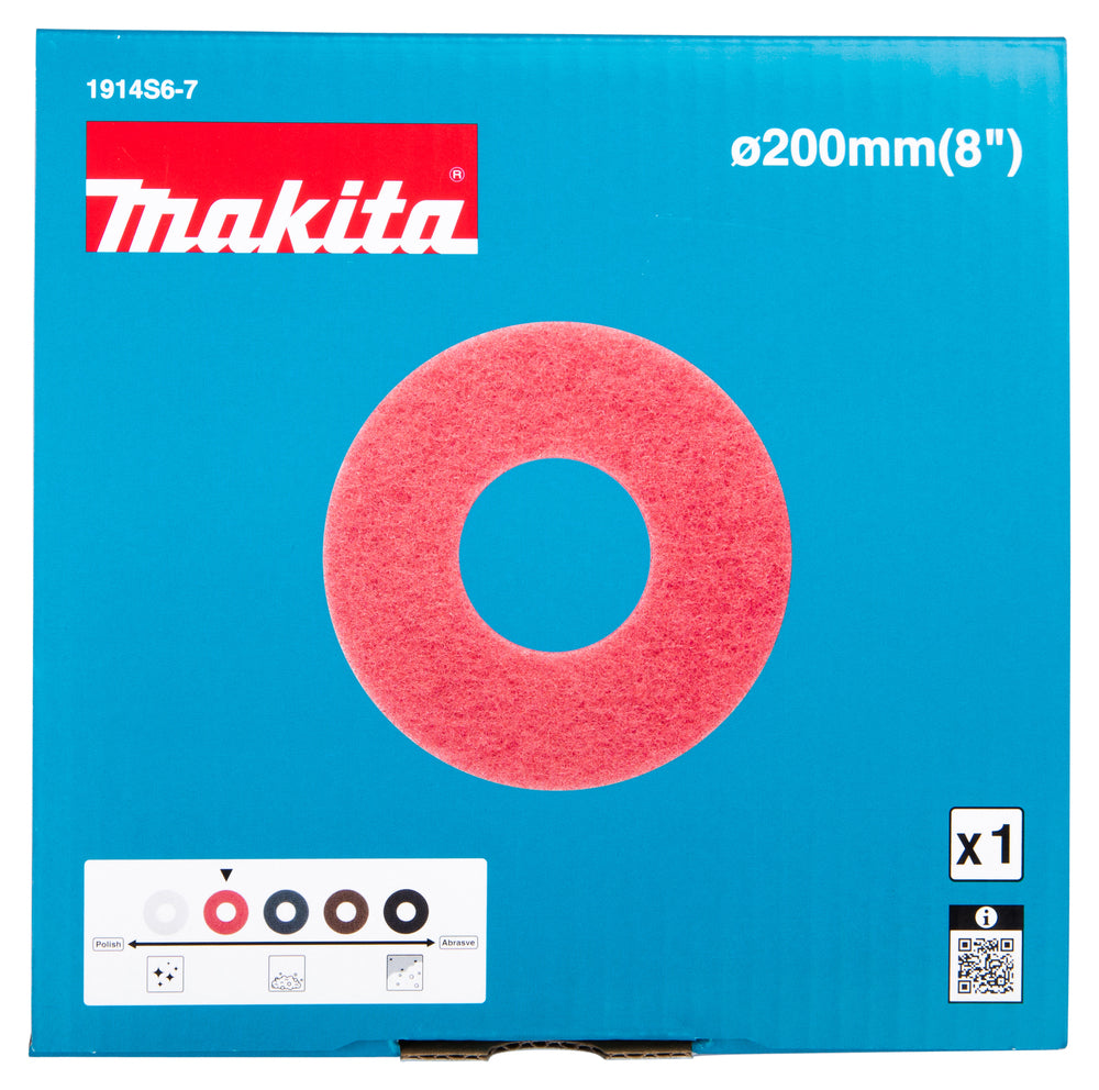 Makita Gulvpads 200Mm Rød