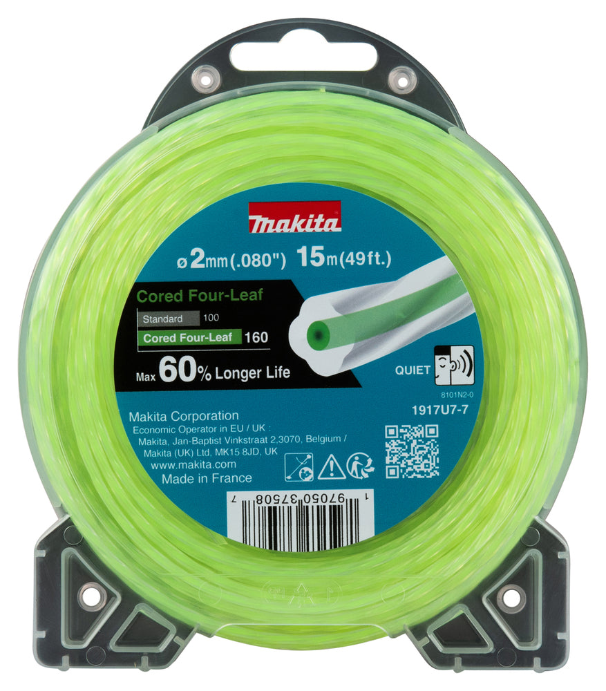 Makita Trimmertråd 2,00 MM, 15 M