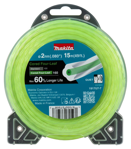 Makita Trimmertråd 2,00 MM, 15 M