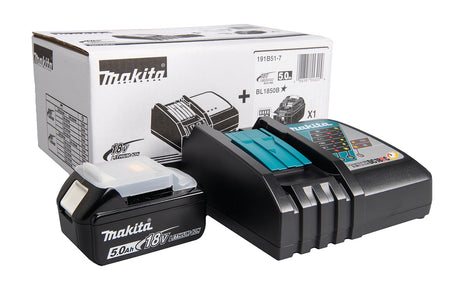 Makita Batterisett 18V Lader + 5Ah Batteri