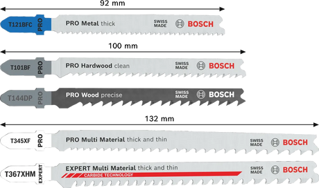 Bosch Stikksagbladsett Multimaterial A15