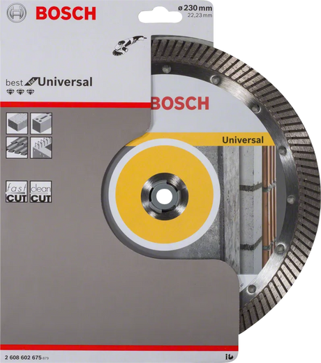 Bosch Diamantblad Best Universal Turbo 230 Mm