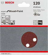 Bosch Slipepapir 125 Mm GEX/PEX