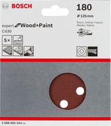 Bosch Slipepapir 125 Mm GEX/PEX