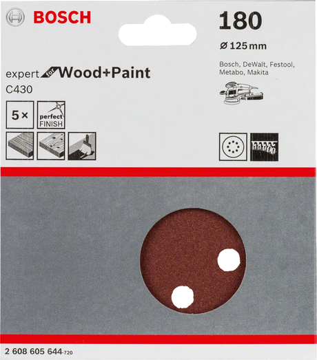 Bosch Slipepapir 125 Mm GEX/PEX