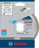 Bosch Diamantblad X-Lock Best Ceramic 125 Mm