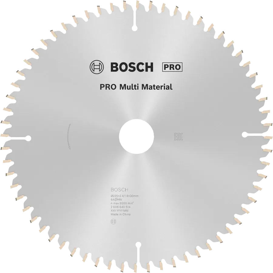 Bosch Sirkelsagblad Multi Ø235X30 64Ttft