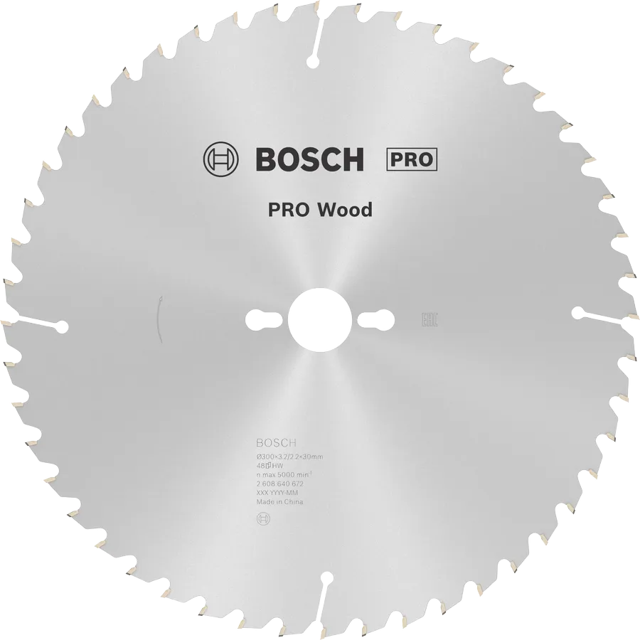 Bosch Byggsagblad 300 x 3,2 x 30 mm, T48 Wood PRO