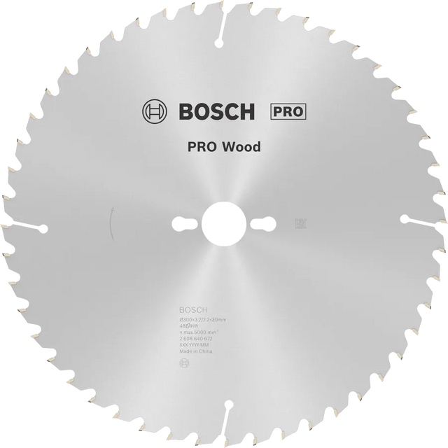 Bosch Byggsagblad 300 x 3,2 x 30 mm, T48 Wood PRO